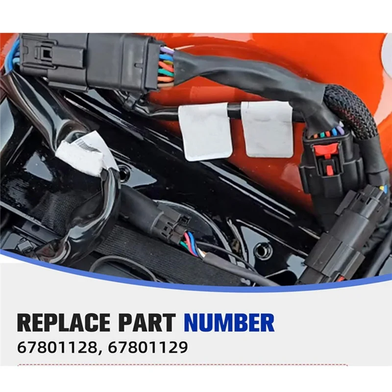 Harley 67801128 arnés cableado luces Road Glide - imagen 4