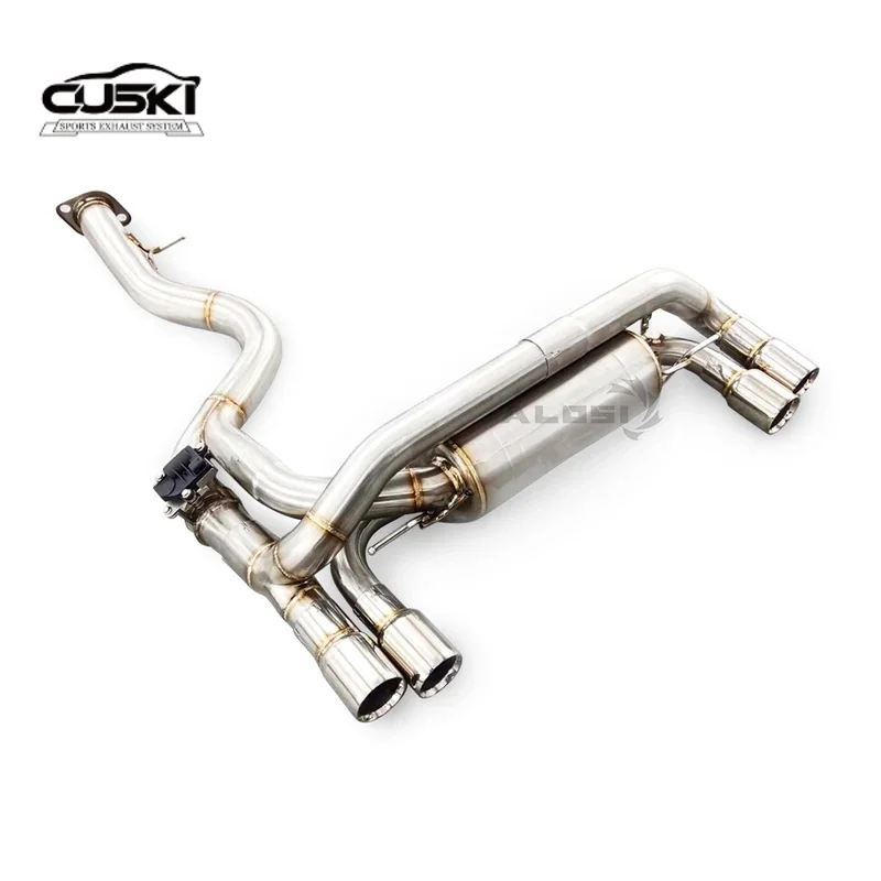 Válvula de escape deportiva BMW 1M E82 3.0 N54 de acero inoxidable - imagen 3