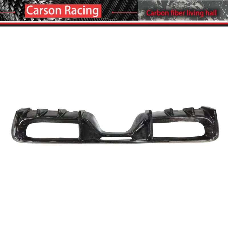 Difusor trasero carbono Mini Cooper S F55/F57 con LED - imagen 5