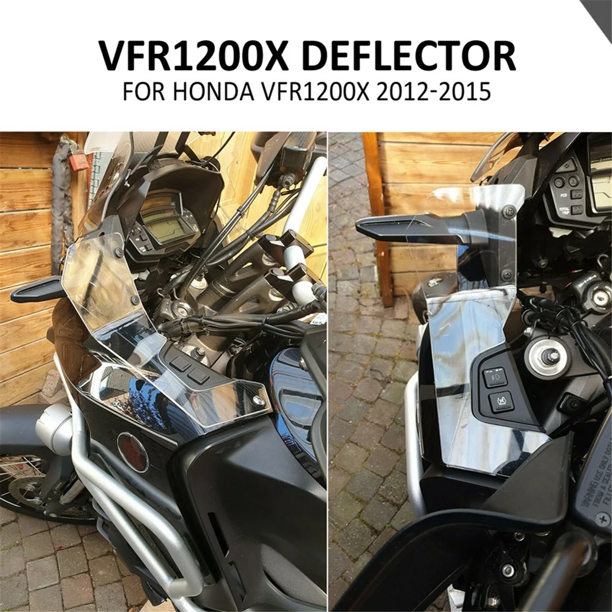 Parabrisas Honda VFR1200X 2012-2015 gris ahumado