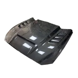 Cubierta de capó de motor fibra de carbono Ford Mustang 2015-2017