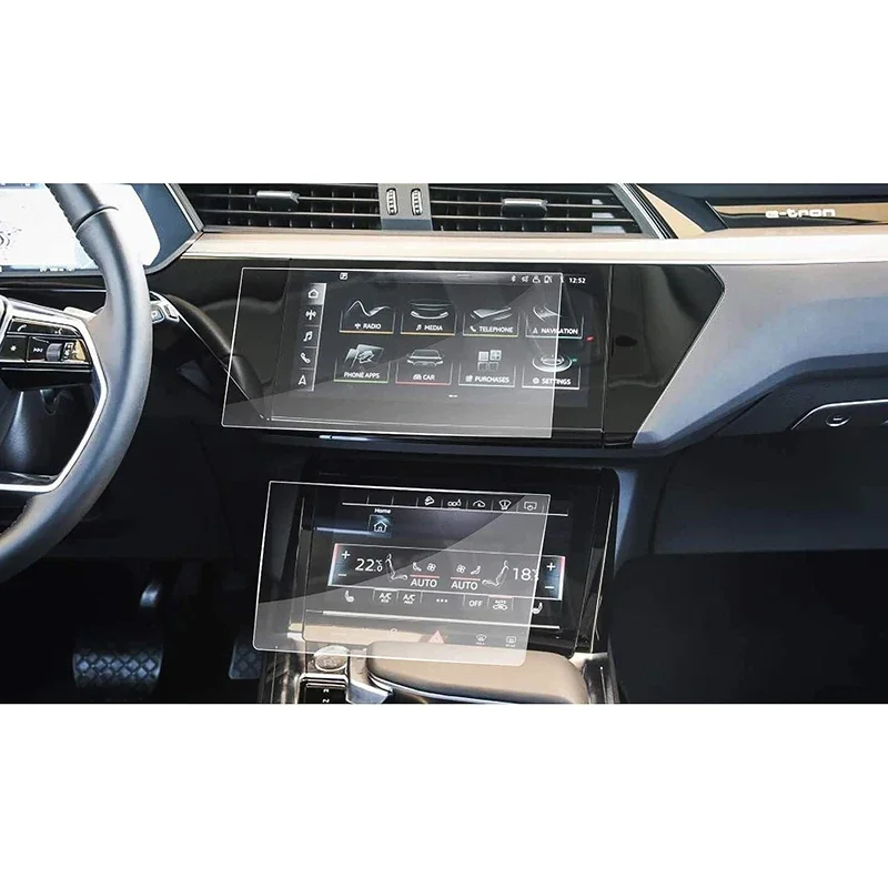 Protector pantalla TPU salpicadero Audi e-tron 55 quattro 2020