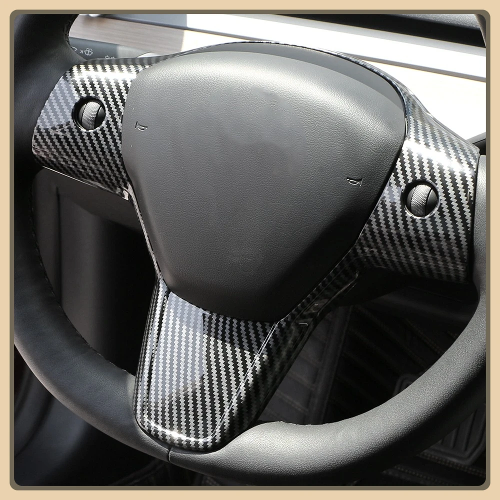 Kit decoración panel-volante Tesla Model Y/3 con lentejuelas - imagen 3
