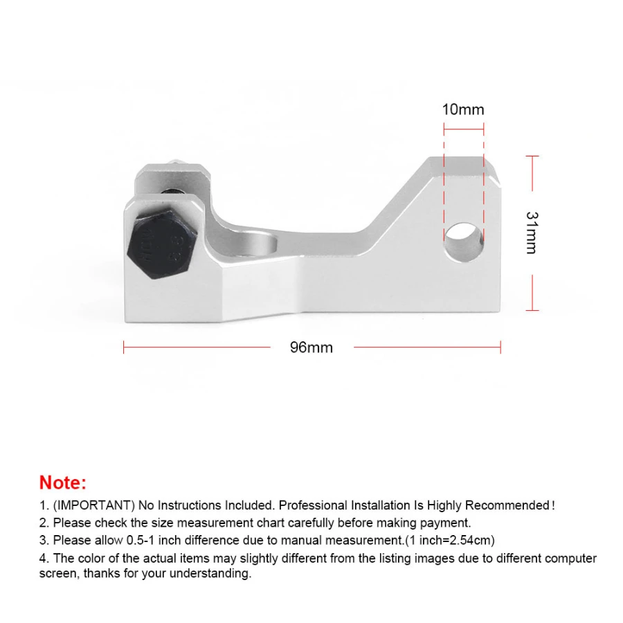 Kit de descenso delantero para Yamaha Raptor, Blaster y Warrior - imagen 4