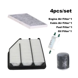 Kit de filtros FAW Bestune T33 1.2 T: aceite, aire, gasóleo y cabina
