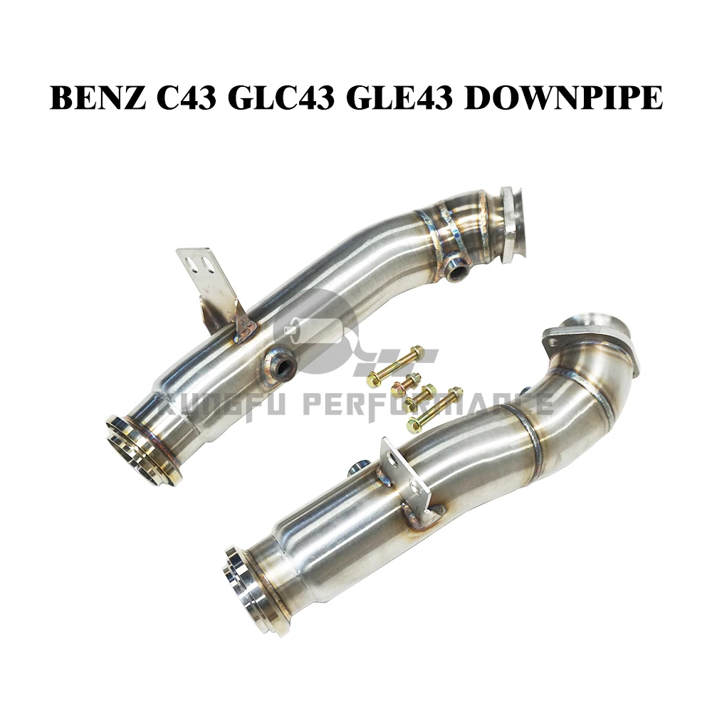 KUNGFU Performance Downpipe sin catalizador – Mercedes C43 W205