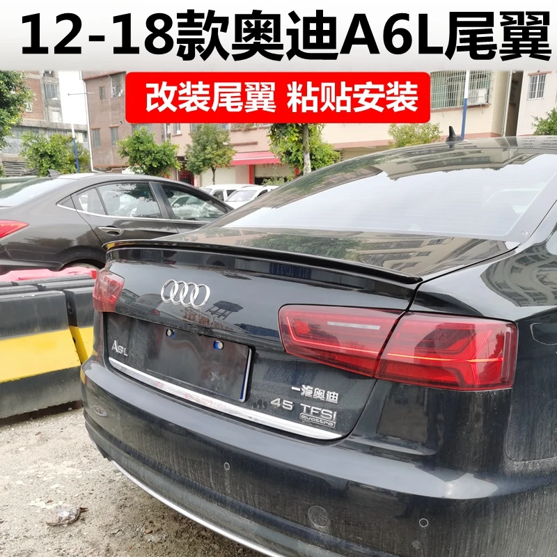 Alerón trasero grande ABS para Audi A6 C7 2011-2018