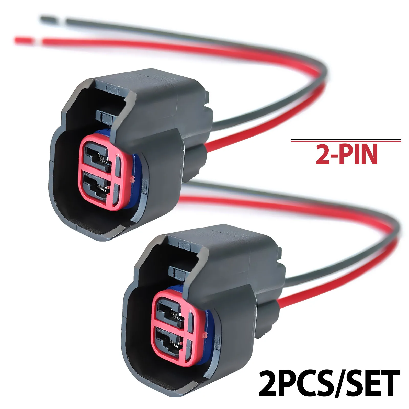 2 uds enchufe de 2 pines para Volvo C30 C70 S40 S60 S80 XC60 XC70 V40 V50 V60 V70 conector de Sensor ABS cableado de reparación precableado 31423609 - imagen 2