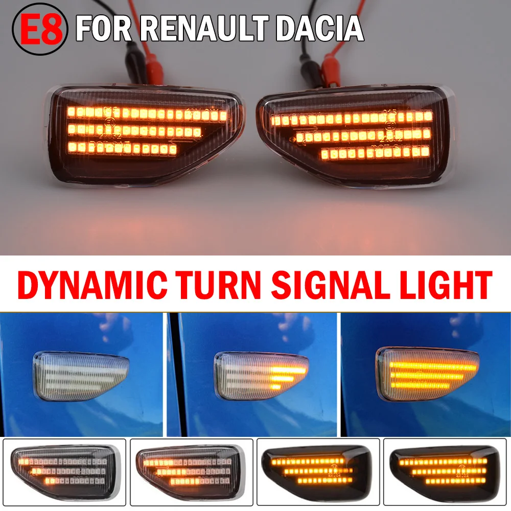 Kit LED intermitente dinámico lateral Dacia Duster/Sandero/Logan II - imagen 2