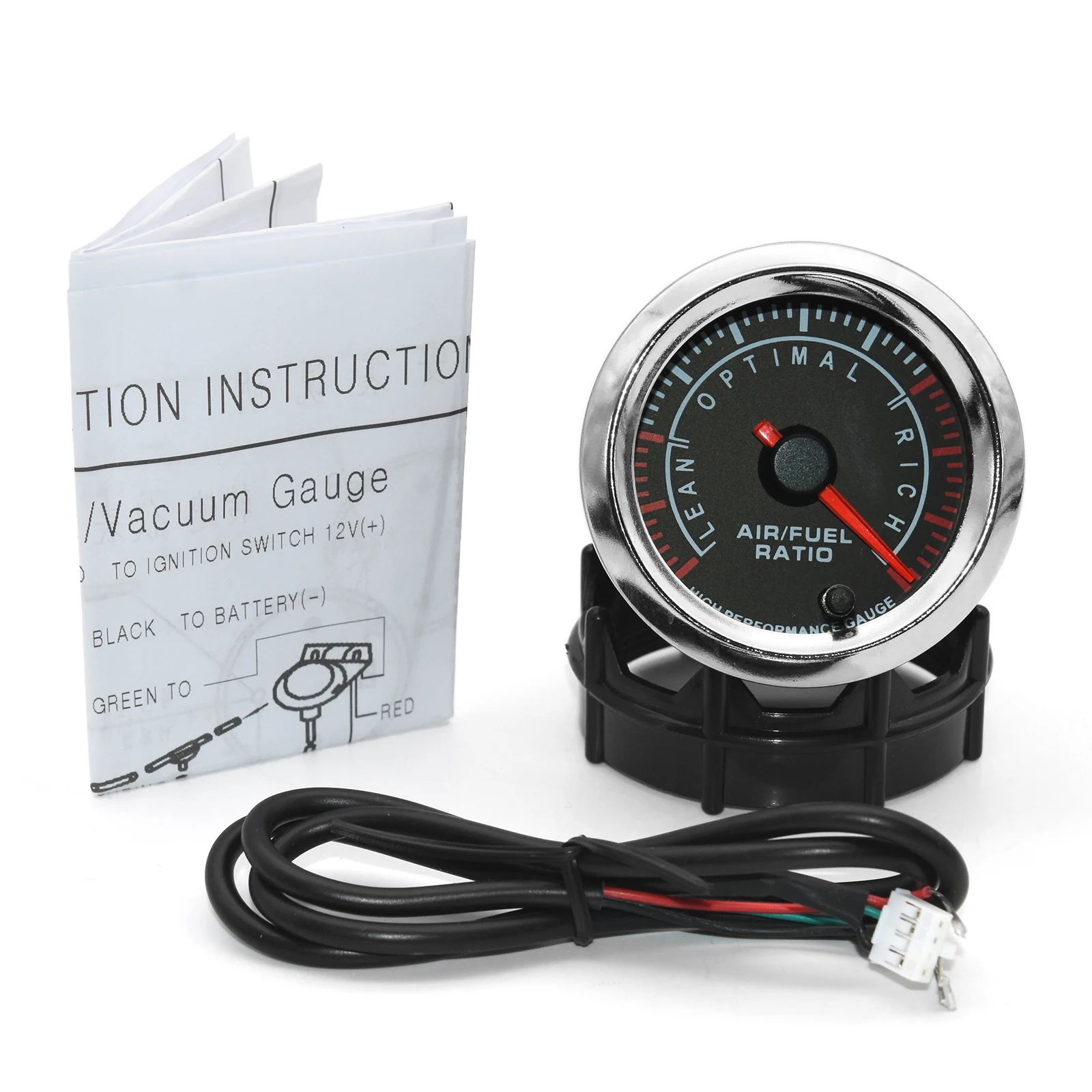 Tacómetro LED universal 0-10000 RPM 52 mm para coche 12V - imagen 3