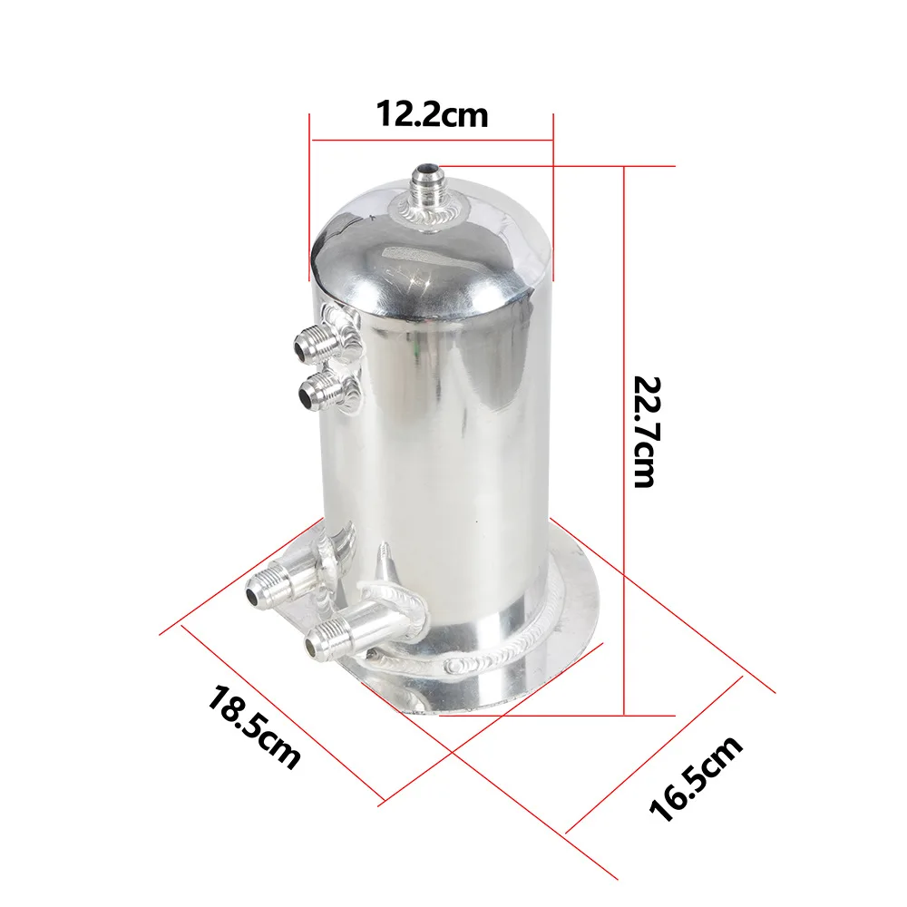 Depósito de aceite aluminio 2,5L AN8-AN10 aplicación universal - imagen 4
