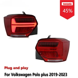 Luces traseras LED VW Polo Plus 2019-2024 – señal giro freno DRL antiniebla