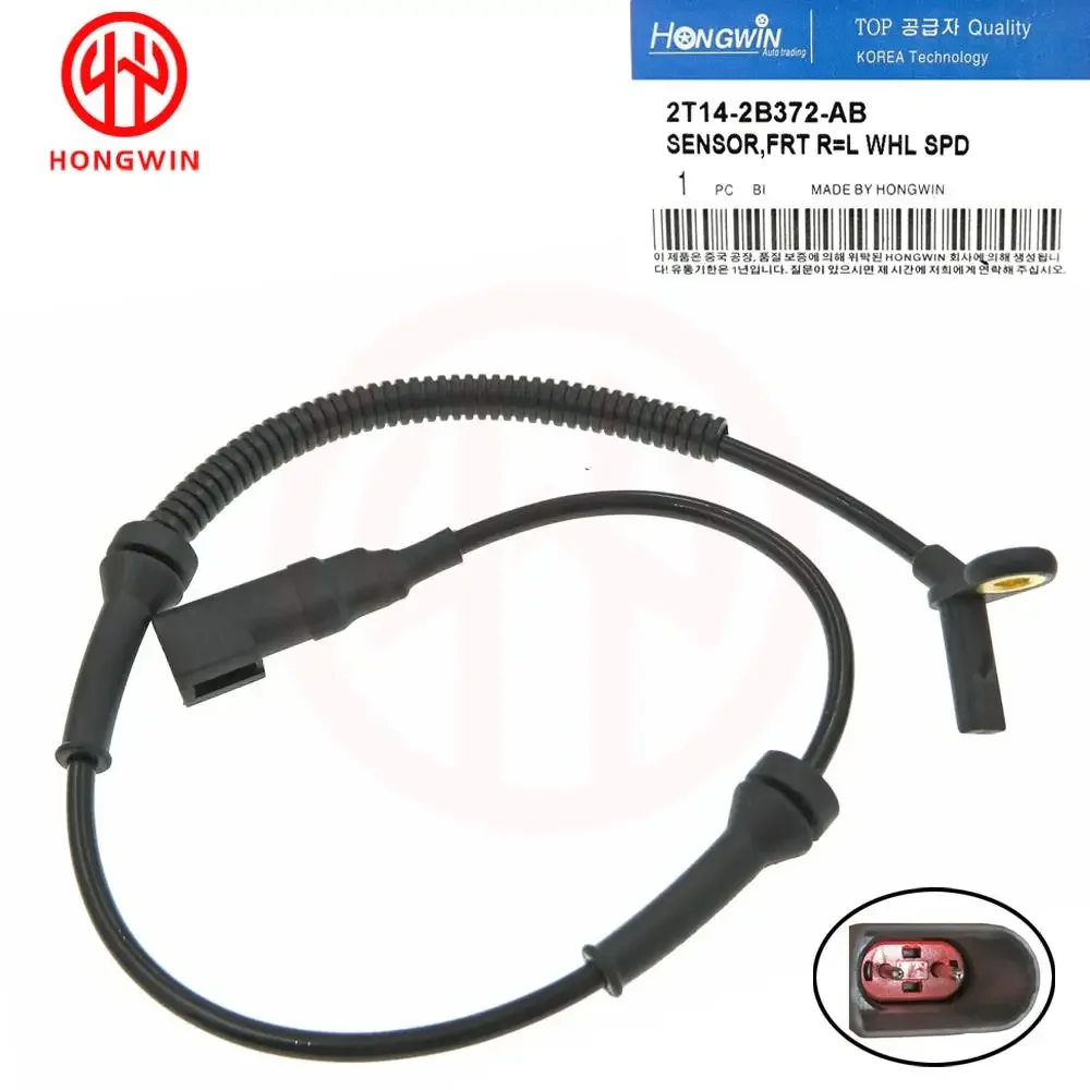 Sensor ABS vista superior con detalle del conector