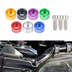 Pernos arandela M8 estilo JDM para matrícula y guardabarros, universal