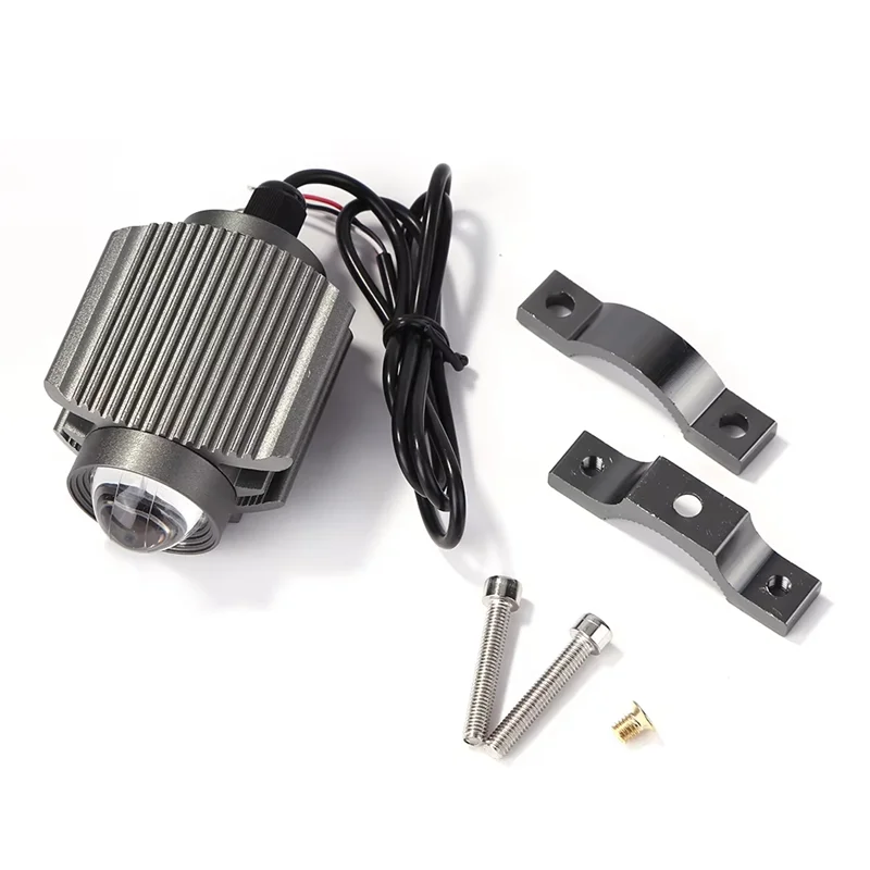 Faro impermeable universal para moto AB56 con luz bicolor