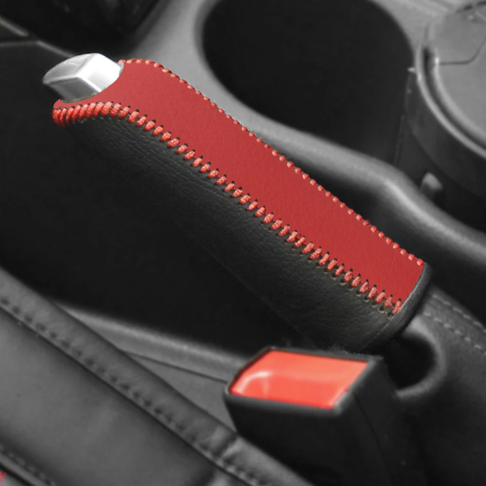 Cubierta cuero freno de mano Ford Focus MK2 MK3 Fiesta Kuga Mondeo - imagen 3