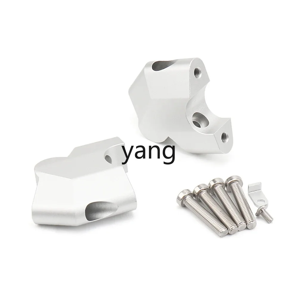 Manillar elevado de aluminio para moto custom racing - imagen 4
