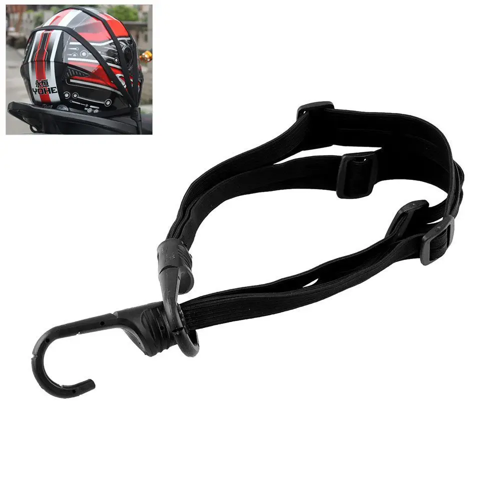 Correa retráctil universal para moto, sujeta equipaje y casco