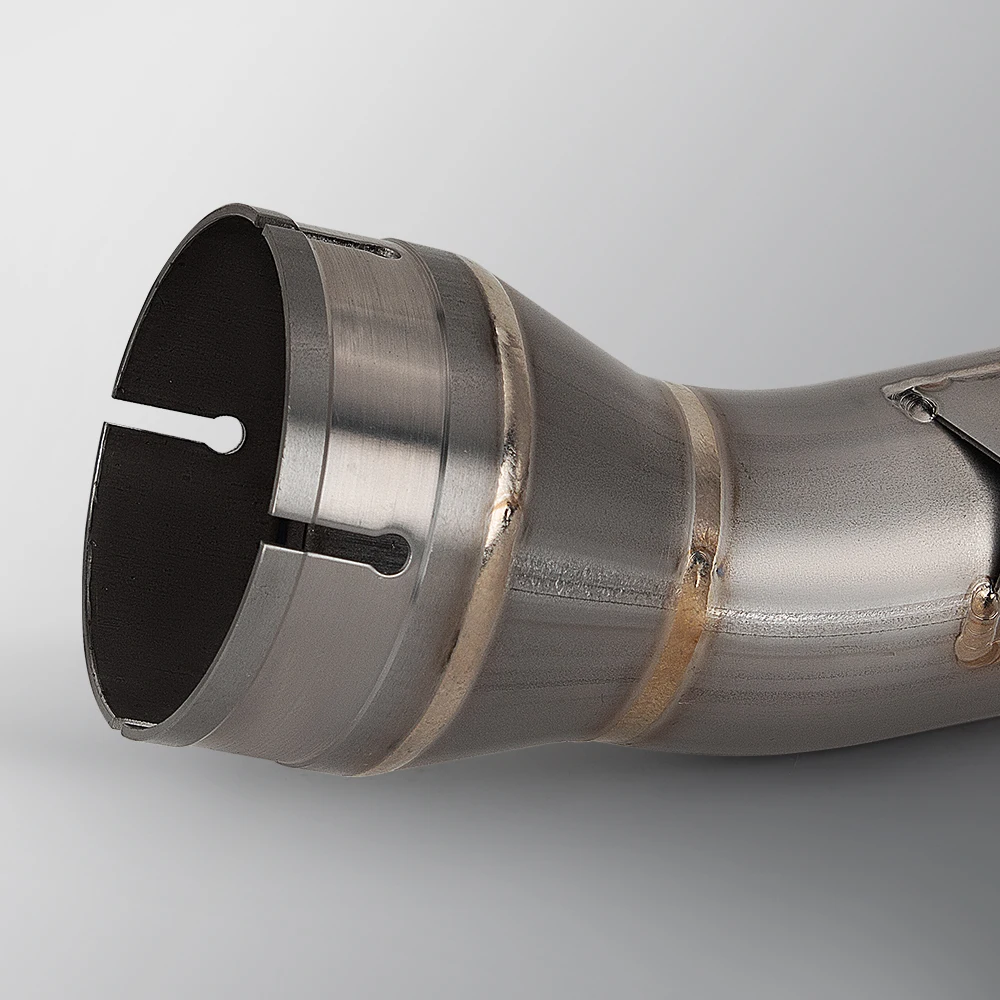Tubo enlace medio titanio con silenciador carbono para Kawasaki ZX10R - imagen 4