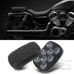 Almohadilla asiento pasajero Harley Dyna 883 con ventosas