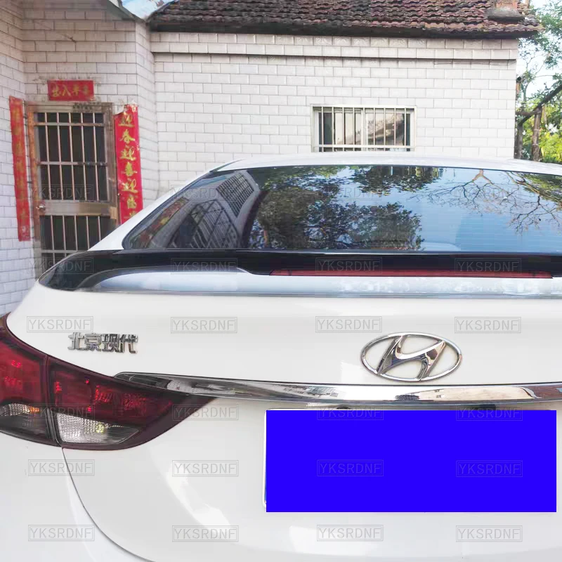 Alerón trasero de ABS con luz LED para Hyundai Elantra 2012-2015 - imagen 2