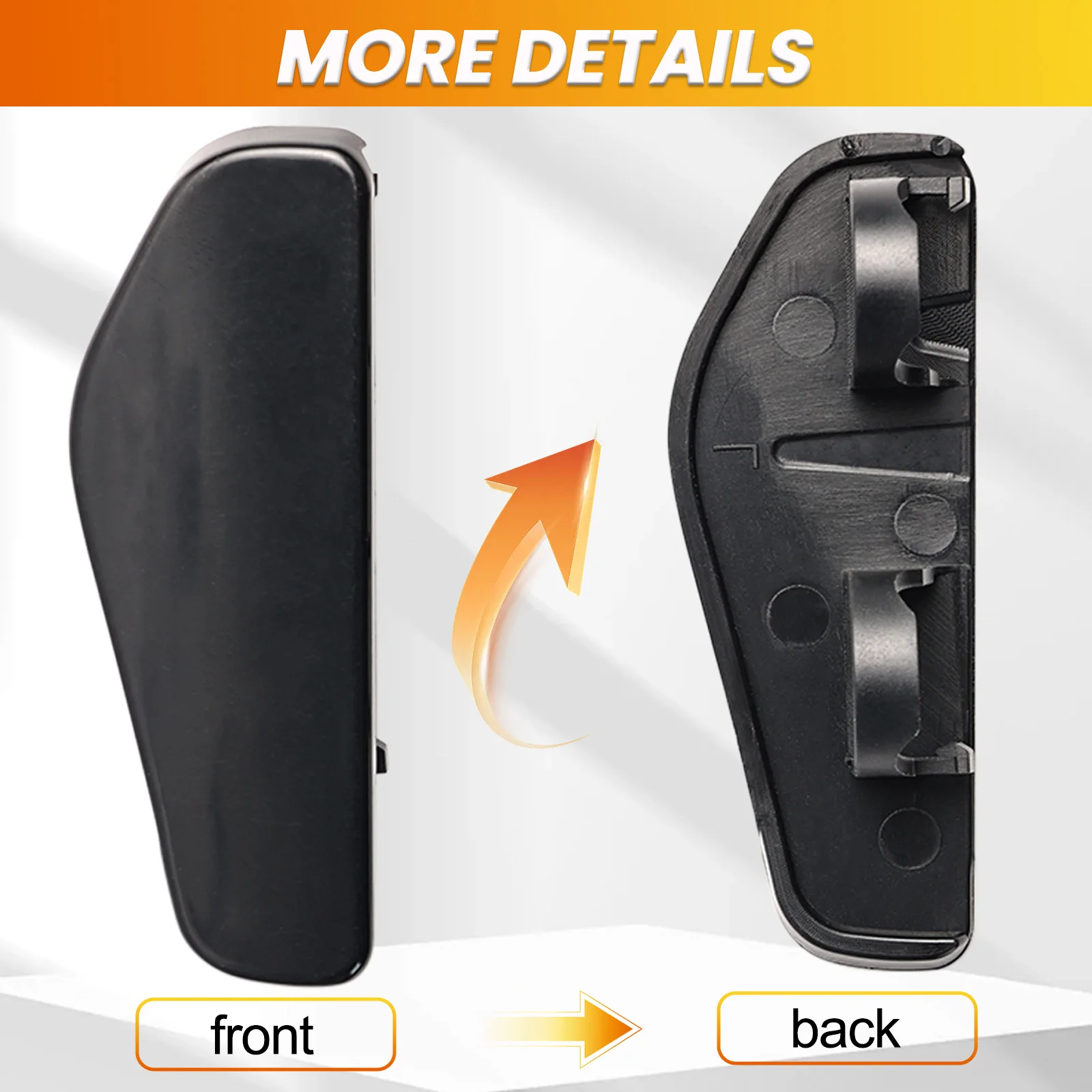 2X tapa de boquilla limpiaparabrisas de faro delantero de coche para BMW Serie 3 E46 Sedan Wagon 316 318 OE izquierdo y derecho #   61677066847 + 61677066848 - imagen 3