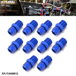 EPMAN EPJTAN6M12 Racor recto aluminio AN-6 hembra a 1/2 NPT