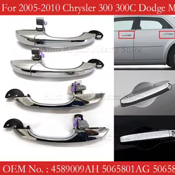 Manetas exteriores cromadas para Chrysler 300C y Dodge Magnum