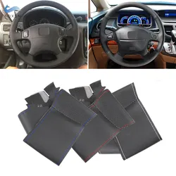 Funda cosida de cuero para volante Honda Civic, Accord y Acura CL