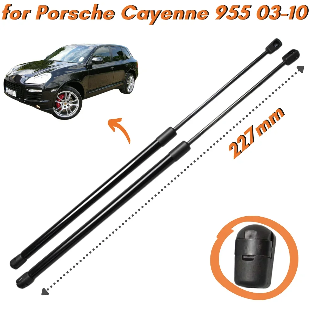 95551252800 Amortiguador gas 227mm Porsche Cayenne portón trasero 2003-2010