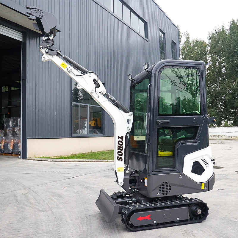 Mini excavadora sobre orugas TOROS 1,2 t – Motor EPA construcción - imagen 3