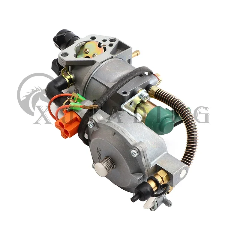 Kit de conversión de carburador de combustible Dual 188F LPG, compatible con motor GX390 190F, accesorios de estrangulador automático de 4,5 ‑ 6KW - imagen 5