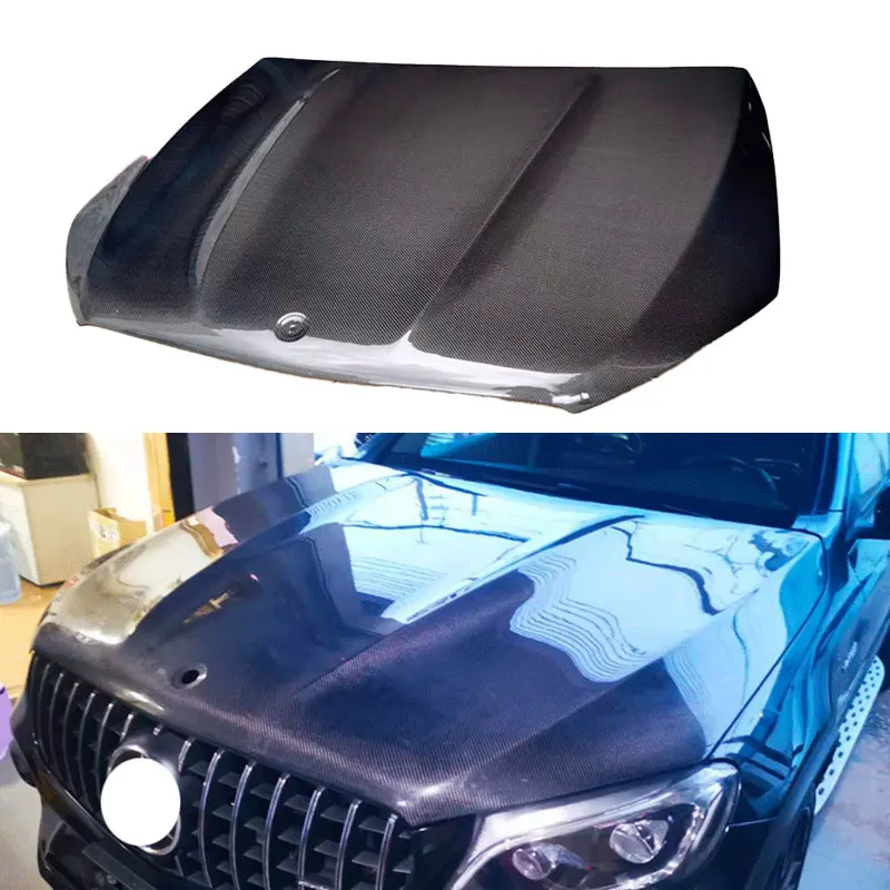 Capó delantero fibra carbono Brabus para Mercedes-Benz GLC