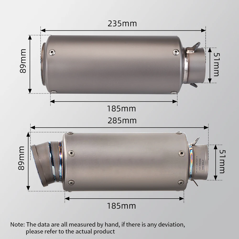 Para YAMAHA R3 R25 MT05 MT03 sistema de Escape completo para motocicleta Escape Slip On tubo frontal tubo de enlace tubo de escape completo 2015-2023 - imagen 3