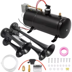 Kit de bocina de aire para camiones con compresor y tanque