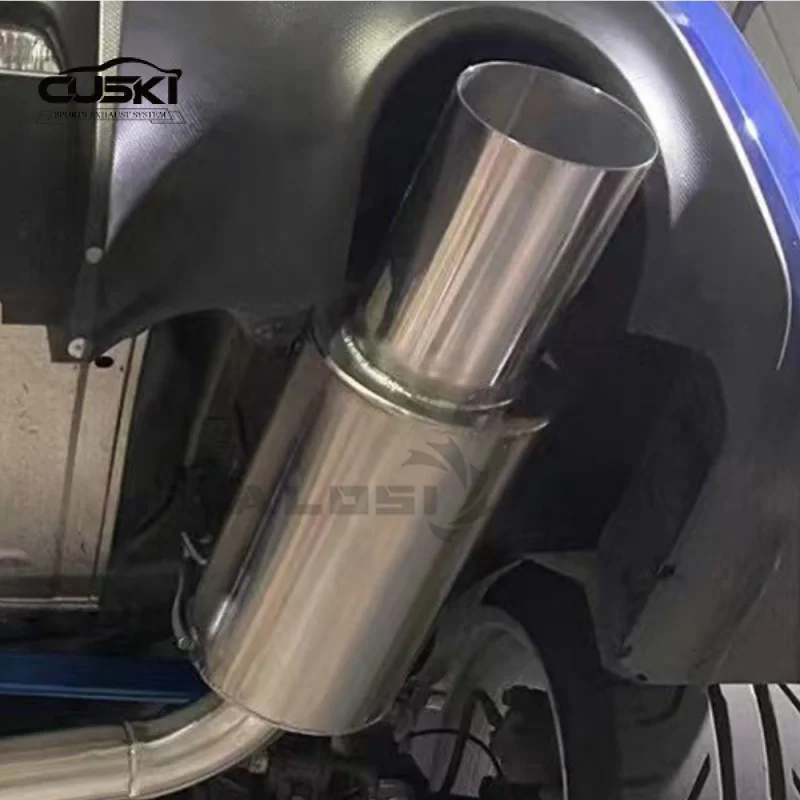 Sistema escape Cat-back Subaru BRZ 2.4 2020-2024 válvula inteligente - imagen 3