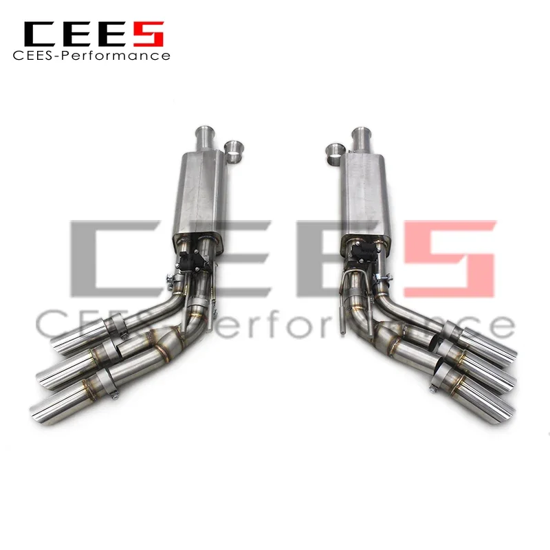 CEES catback escape deportivo acero inox Mercedes G63 W464 4.0T - imagen 5