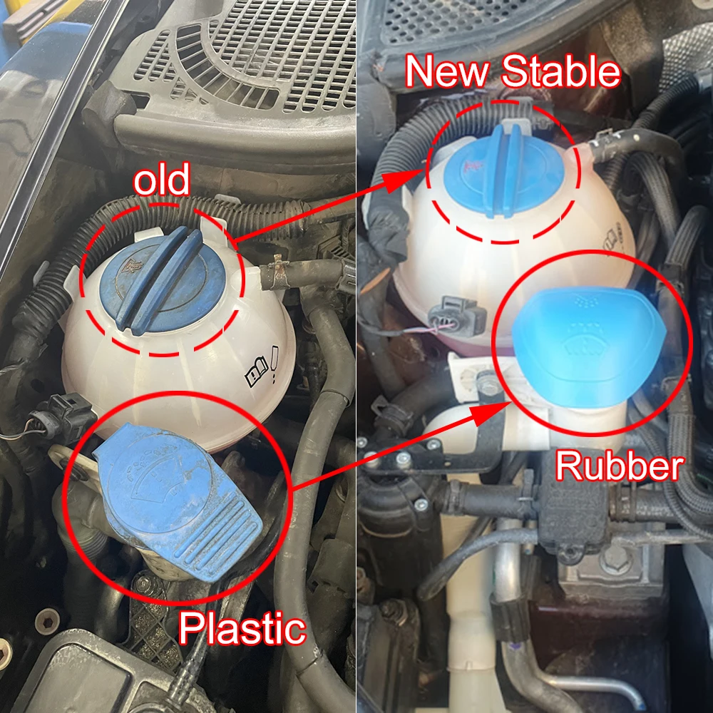 Tapa depósito limpiaparabrisas para Skoda Fabia, Octavia y Superb - imagen 4