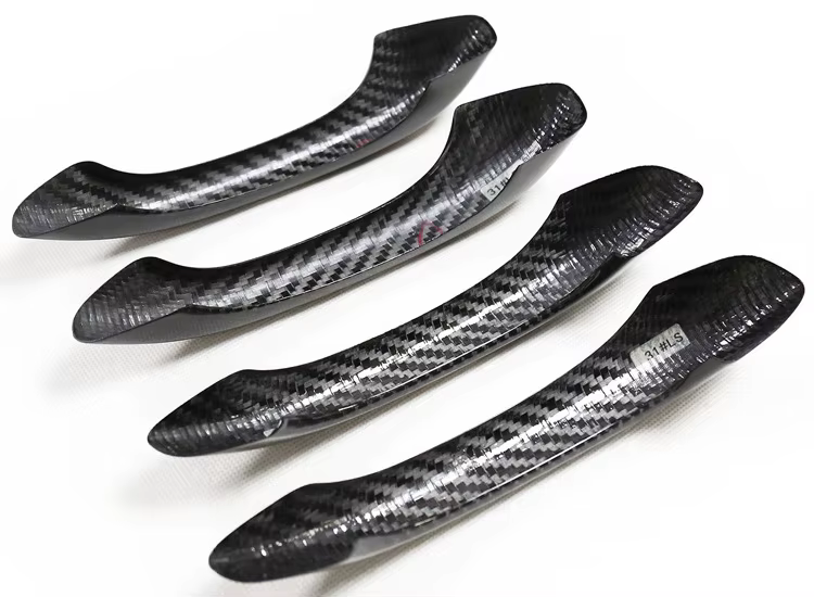Protectores de manillas de carbono seco para Porsche Macan y Cayenne - imagen 5