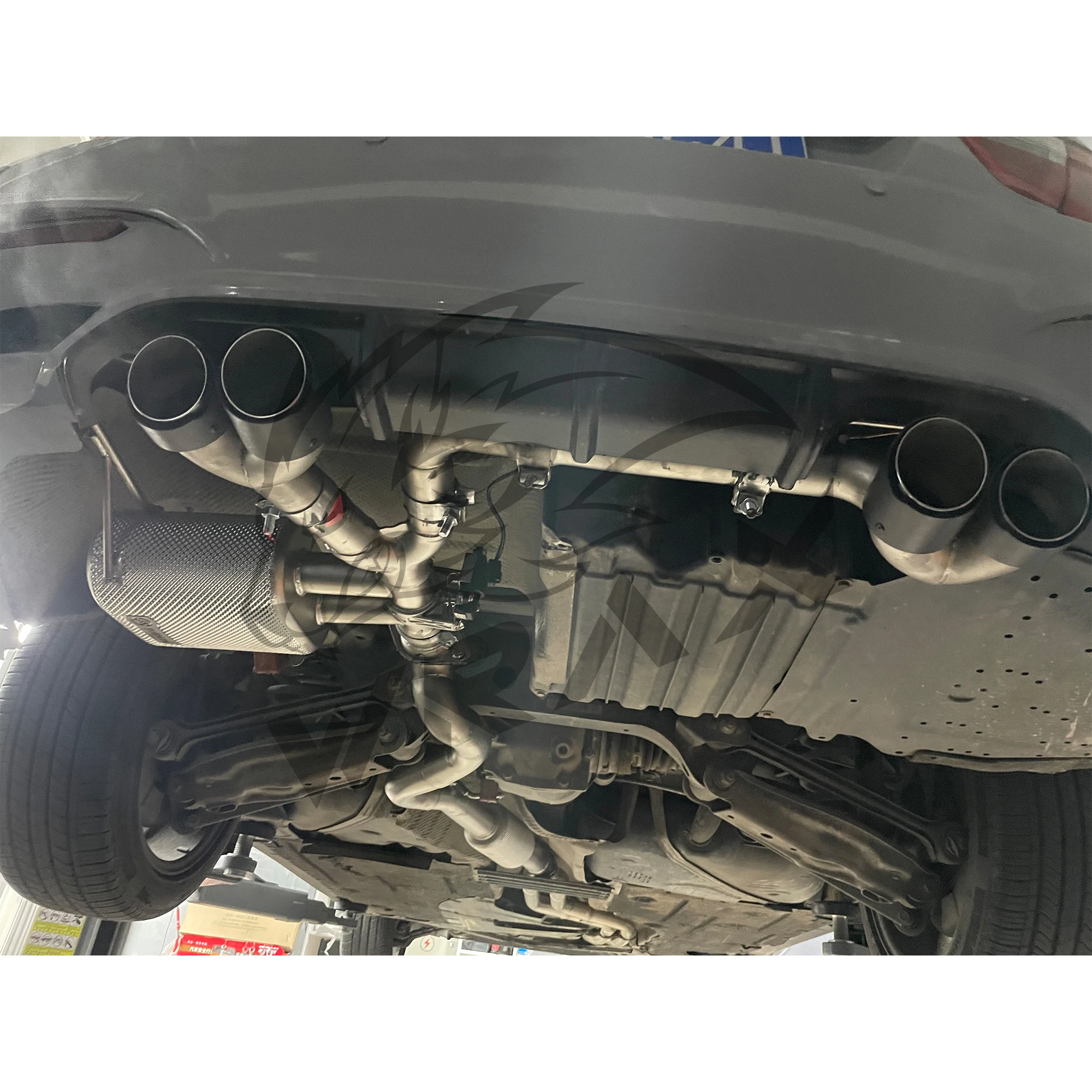 Escape WRAX Catback BMW Serie 3 E90 de acero inoxidable 2005-2013 - imagen 5