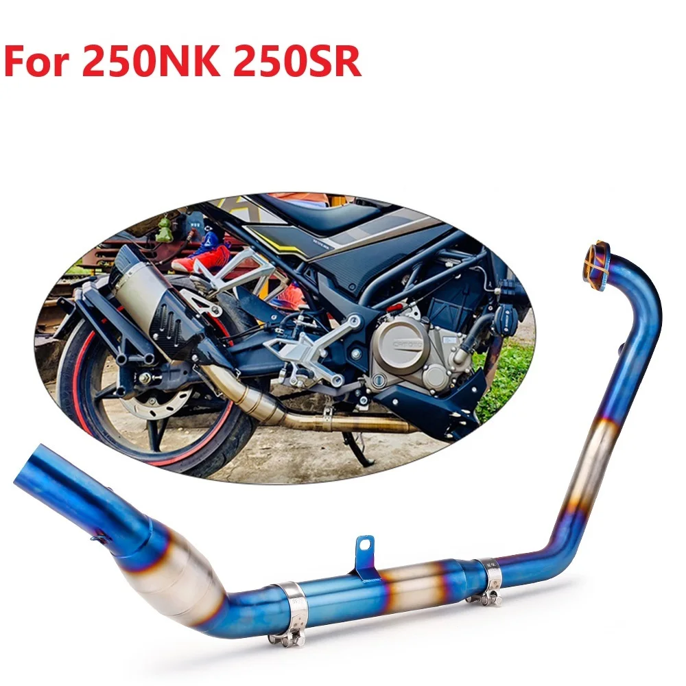 Tubo intermedio de escape 51 mm CFMoto NK250/250SR/NK300/300SS - imagen 5