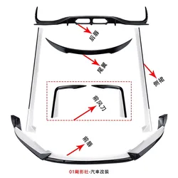 Body kit deportivo Hongqi H6 2023-24: lips y alerón tuning