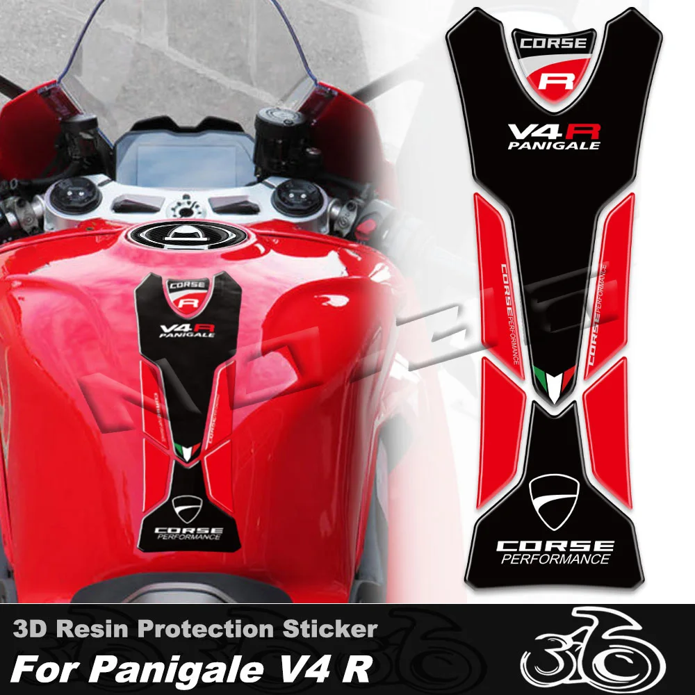 Pegatina 3D para tanque de combustible de motocicleta