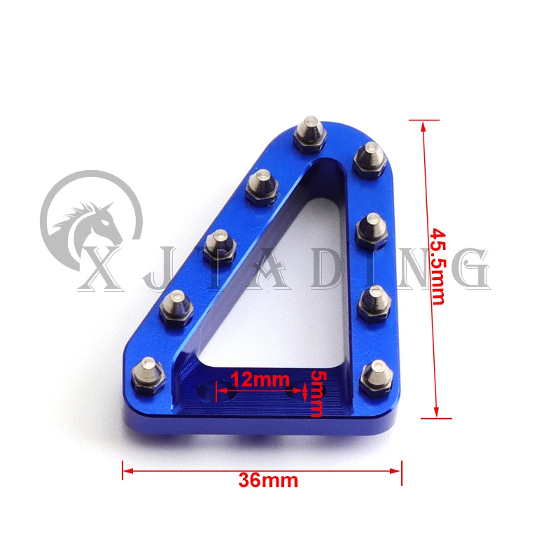 Placa pedal freno trasero CNC KTM SX Husqvarna 2016-2023 - imagen 3