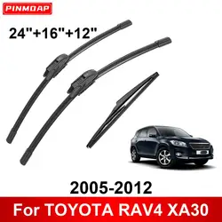 Escobillas limpiaparabrisas Toyota RAV4 XA30 delanteras y traseras