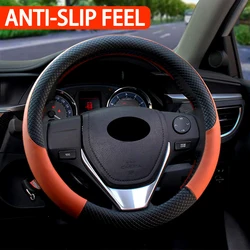 Funda para volante universal 38 cm – cuero sintético transpirable