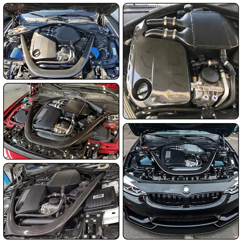 Kit intercooler KYOSATR montaje superior con tubos – BMW M2 M3 M4 S55 - imagen 5