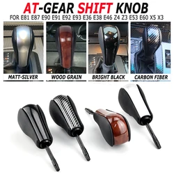 Pomo de cambio automático de fibra de carbono para BMW