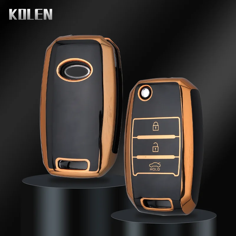 Funda TPU para llave de coche Kia Rio 3, Picanto y Ceed