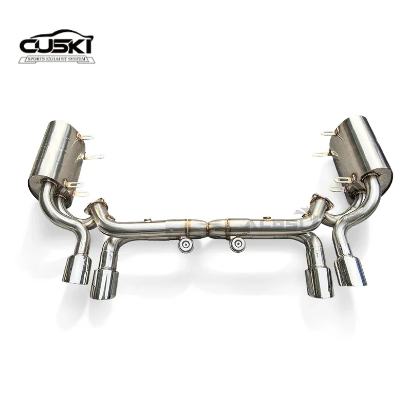 Escape deportivo Porsche 996 – Silenciador trasero inoxidable 3.4-3.6 - imagen 5
